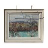 Oil on canvas \"Lakeside\" by Rudolf Zender (1901-1988). - Moinat - Painting - Landscape